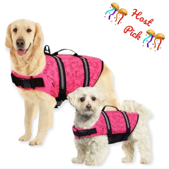 🎉HP🎉NEW Ripstop Dog Life Jacket - Picture 1 of 14